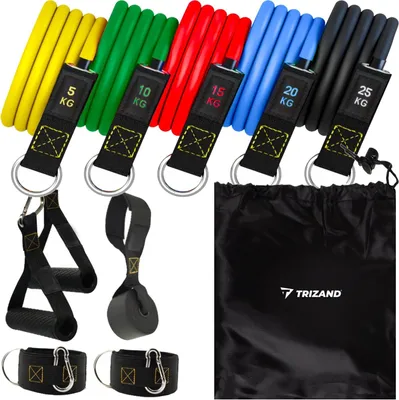 Obrázek produktu pro Trizand 22716 Expandery sada odporových gum na cvičení 5 ks