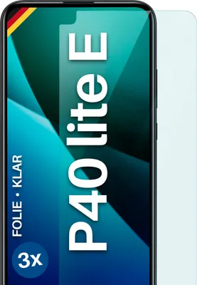 A product image for screen protectors for a Huawei P40 Lite E.