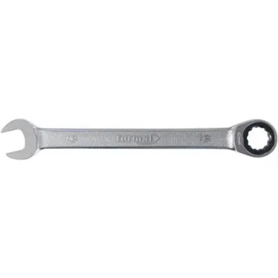 Produktbild von FORMAT Ratschenschlüssel gerade 24 mm, Länge:292 mm, Maulstärke:10,2 mm, Schlüsselweite:22 mm, Ringstärke:13,3 mm