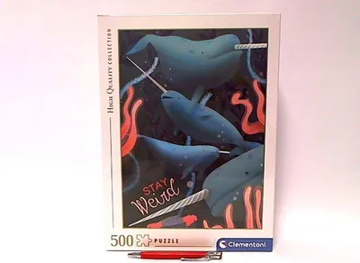 Produktbild von Clementoni Narwhal, 500 Stück(e), Kunst, 10 Jahr(e)
