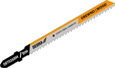 Produktbild von Brzeszczoty do wyrzynarki 100/75mm, drewno, BIM, T, 2 sztuki