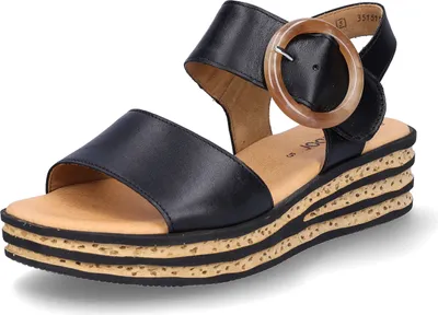 Produktbild von Gabor Damen Plateau Sandalette schwarz
