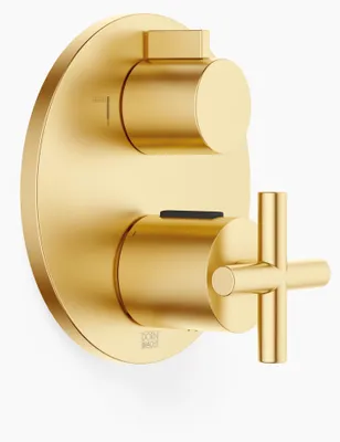 Immagine prodotto di Thermostat encastré TARA de Dornbracht avec régulation de débit à deux voies, 36426892-28, 36426892-28