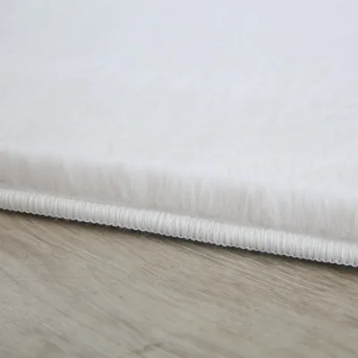 Obrázek produktu pro Kulatý koberec do obývacího pokoje, barva krémová, průměr 200 cm