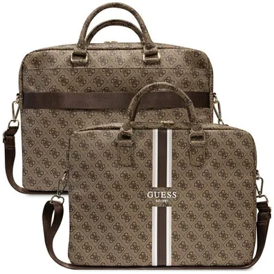 Produktbild von Guess Torba GUCB15P4RPSW 16" braun 4G Printed Stripes Schutzhlle