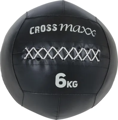 Produktbild von Lifemaxx Crossmaxx Pro Wall Ball 6 kg Schwarz