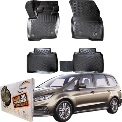 Produktbild von Passgenaue 3D Auto Gummimatten Fußmatten für FORD Galaxy 3.Gen ab 2015