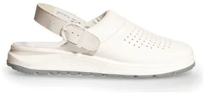 Produktbild von Abeba Clog Active 877020 SRC mit Schnalle Gr. 39 weiß