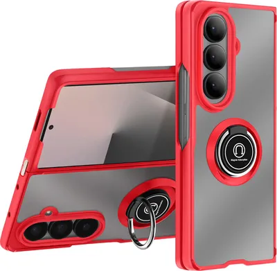Produktbild von Avizar, Hülle Samsung Galaxy Z Fold 7 Faltbar mit Magnetring, Rot