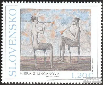 Produktbild von Briefmarken Slowakei 2012 Mi 696 (kompl.Ausg.) postfrisch Kunst