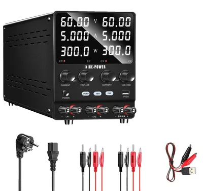 Obrázek produktu pro Napájení, duální výstup, inteligentní nabíjení, 60V 5A, dvoukanálové