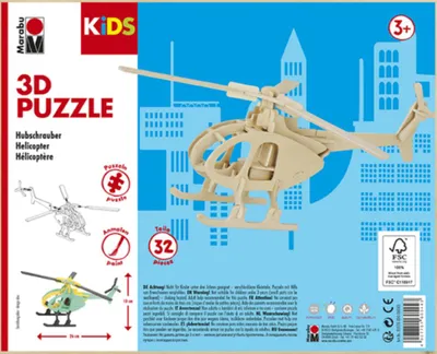 Image de Puzzle 3D Marabu KiDS Hélicoptère