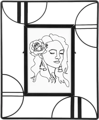 Produktbild von Goldbuch Lorigo Portrait-Bilderrahmen schwarz 10x15 cm