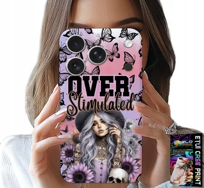Image de Etui Do Iphone 17 Pro Max - Over Stimulated, Nastoletnie Wzory, Case