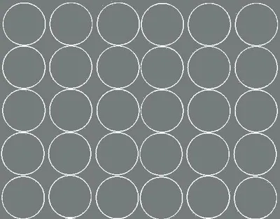 Immagine prodotto di Adesivi rotondi, diametro 7 cm, 30 pezzi, grigio lucido