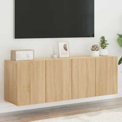 Produktbild von TV-Wandschränke 2 Stk. Sonoma-Eiche 60x30x41 cm 836943