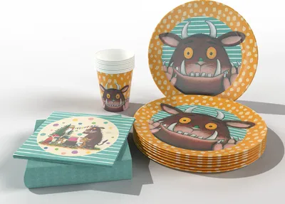 Amscan 8 Partyteller * FC Bayern MÜNCHEN * Zur Fussball-Party Und Geburtstag | Fan FCB Fußball Kindergeburtstag Teller Pappteller