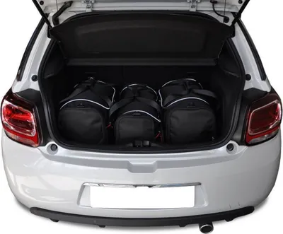 Obrázok produktu pre Tašky do kufra CITROEN DS3 HATCHBACK 2009-2016 3ks KJUST