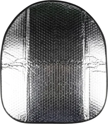 Zdjęcie produktu dla WALSER osłona termiczna kierownicy, osłona przeciwsłoneczna kierownicy, osłona kierownicy na lato, osłona termiczna kierownicy, osłona termiczna kierownicy 50x44cm srebrna