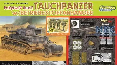 Immagine prodotto di DRAGON 6402 Carro armato IV Ausf. E con rimorchio per carburante