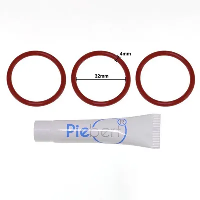 Produktbild von Piebert Care Pflegeset 200701 für Saeco Kaffeevollautomaten [3x O-Ring 32x4, 4g Silikonfett]