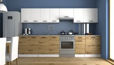 Obrázek produktu pro Kuchyňská linka LUIZA 320x260 - Bílá + artisan