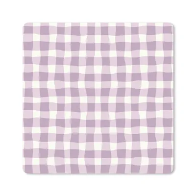 Produktbild von MuchoWow® Mauspad Mousepad Pastell - Lila - Muster 30x30 cm - Mousepads - Maus Mat - Pad - Mausunterlage - Gaming