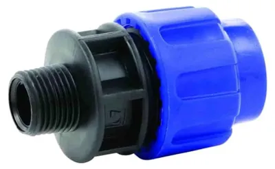 Produktbild von PP Klemmkupplung Übergangsmuffe 25 mm x 3/4" Außengewinde