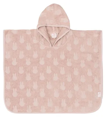 Produktbild von Badeponcho Frottee Miffy Jacquard - Wild Rose