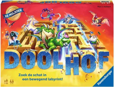 Zdjęcie produktu dla Ravensburger Doolhof, Gra planszowa, Wyścig, 7 lat(a), Gra rodzinna