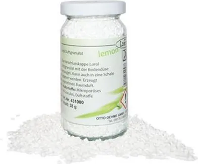 Produktbild von Lorol Duftgranulat Lemon 38 g - 200 ml Staubsaugerduft Duftperlen