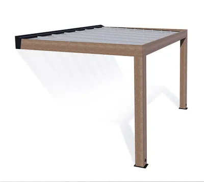 Produktbild von Palram - Canopia Helsinki 347 Terrassenüberdachung aus Holz