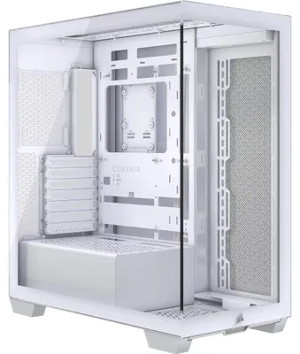 Produktbild von Corsair 3500X, Midi Tower, PC, Weiß, EATX, Stahl, Gehärtetes Glas, Gaming