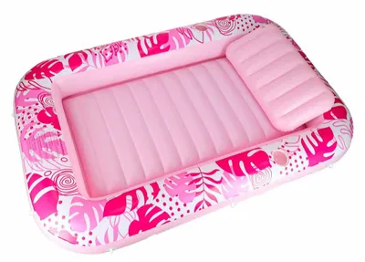 Obrázek produktu pro KIK KX2856 Nafukovací lehátko na vodu s polštářem 175×115×24 cm, růžové