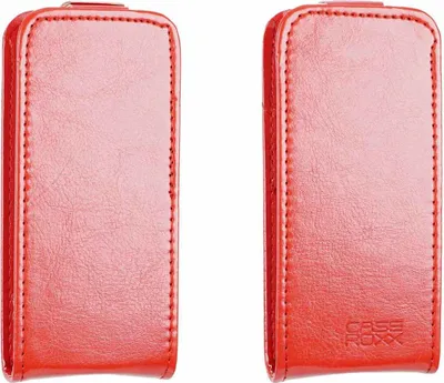 Obrázek produktu pro caseroxx ochranné pouzdro flip cover kompatibilní s Nokia 105 2G (2023) / 106 2G (2023), flipové pouzdro na smartphone v červené barvě