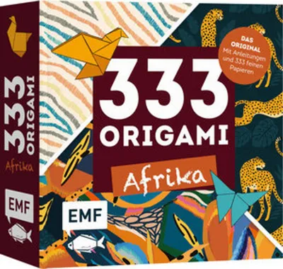Immagine prodotto di 333 Origami - Faszination Afrika - Farbenfrohe Papiere falten