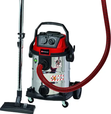 Obrázok produktu pre Einhell TE-VC 2025 SACL, 2200 W, Bubnový vysávač, Suché a mokré, 25 L, HEPA, Filtrovanie