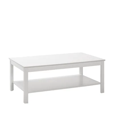 Obrázek produktu pro Skye Decor, Shp-880-Bb-1, konferenční stolek, bílý, 100 % MELAMÍNEM POVLÁKNĚNÁ DESKA, 80 x 80 x 40 cm