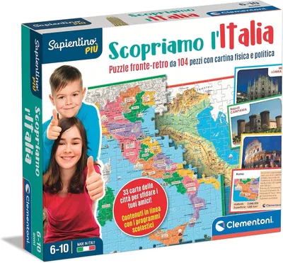Immagine prodotto di Clementoni Sapientino Più 16594 Gioco da tavolo Gioco a quiz