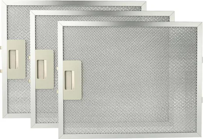 Produktbild von vhbw 3x Filter Metallfettfilter Ersatz für Gorenje 127036 für Dunstabzugshaube - 32 x 25,9 x 0,85 cm, Metall