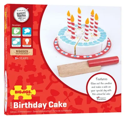 Produktbild von Bigjigs Toys Geburtstagskuchenausstecher