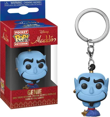Produktbild von Disney Aladdin - Genie - Schlüsselanhänger Funko Pocket POP! Keychain