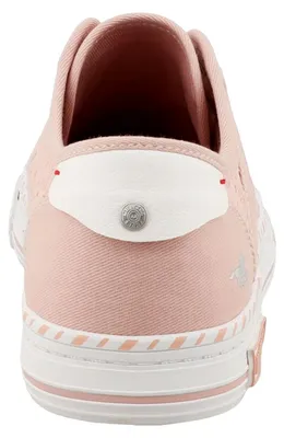 Produktbild von Mustang Damen Sneaker bestickt Baumwolle Schnürung 26M0152003, Größe:38 EU, Farbe:Rosa