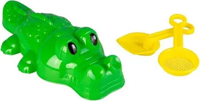 Produktbild von Besttoy - Sandförmchen-Set Krokodil
