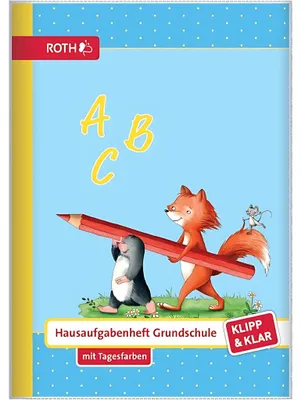 Produktbild von Roth KlippuKlar Grundschulaufgabenhefte Flinki u Schlau