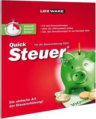 Produktbild von Lexware QuickSteuer 2022 FFP