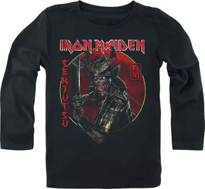 Produktbild von Iron Maiden Langarmshirt Uni Metal Kids - Senjutsu schwarz 92