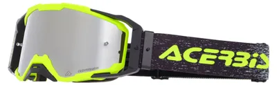 Immagine prodotto di Maschera Motocross ACERBIS VITRION MIRROR Lente Specchiata Giallo Fluo Nero