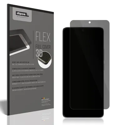 Produktbild von Full Cover Privacy Blickschutzfolie für Xiaomi Redmi Note 13 Pro Plus Folie Anti-Shock