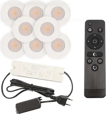 Produktbild von Olucia - DICO - Einbau-Verandaleuchte - Weiß - 8 Watt